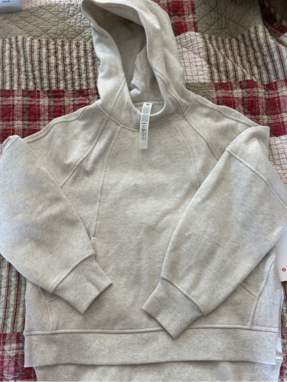 lululemon Scuba Oversized Side-Slit Hoodie Heather Gray